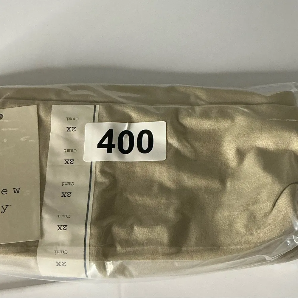 A New Day Tan Crop Fitted Camisole - Image 4