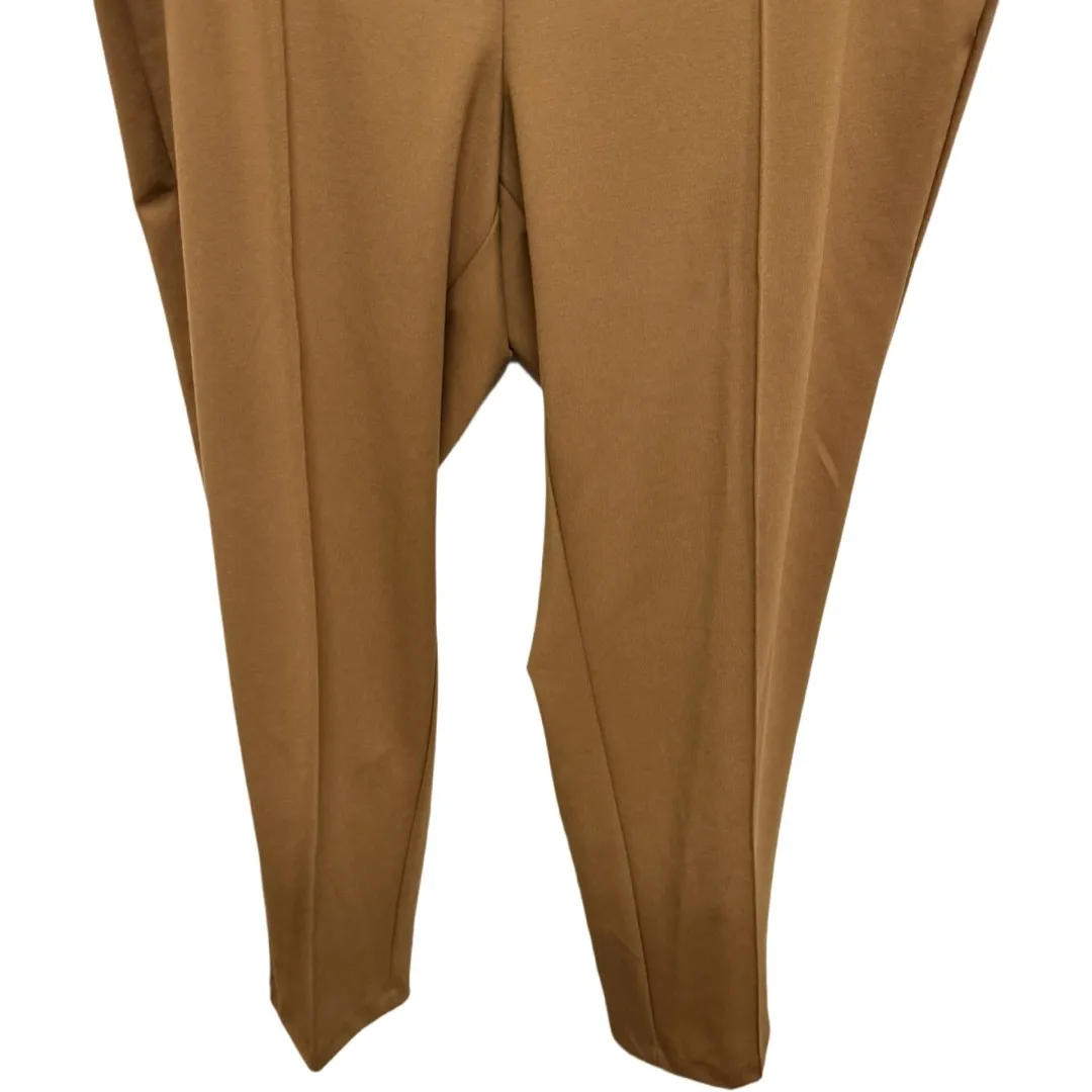 Ruby Rd Brown Pull On Suit Pants 2X Plus Size Business Formal Trouser Dress Pant - Image 3