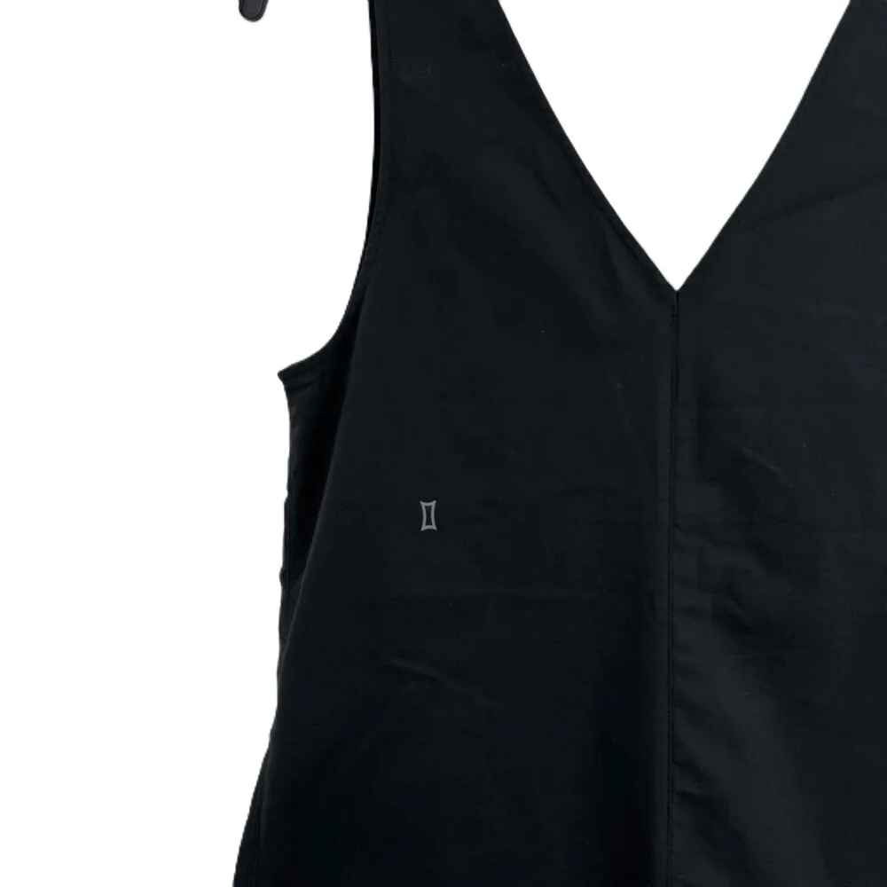 Kit And Ace Black Romper Sleeveless Stretchy Minimalist Travel Womens Size 4 - Image 3