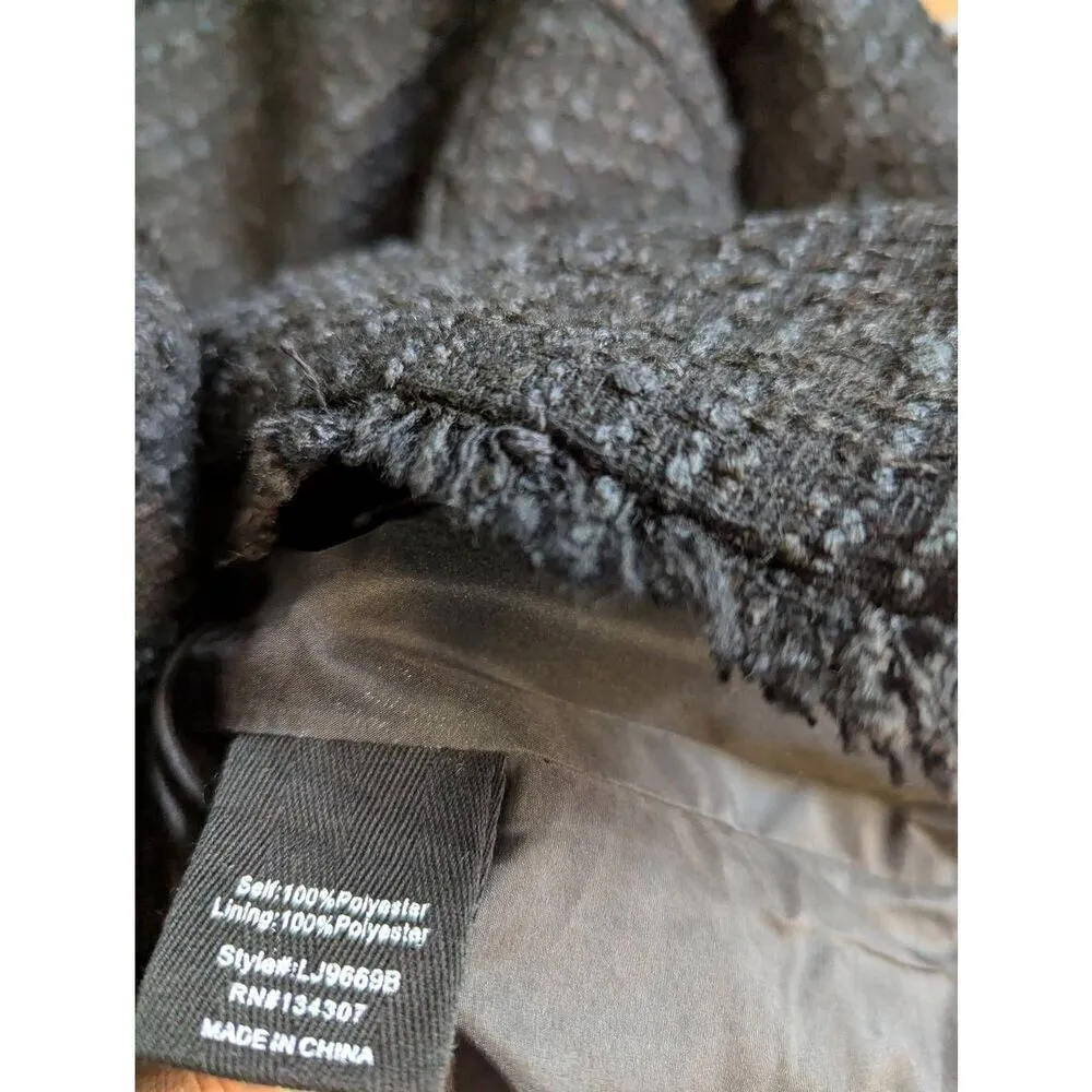 Line & Dot Melody Jacket tweed black Medium - Image 7