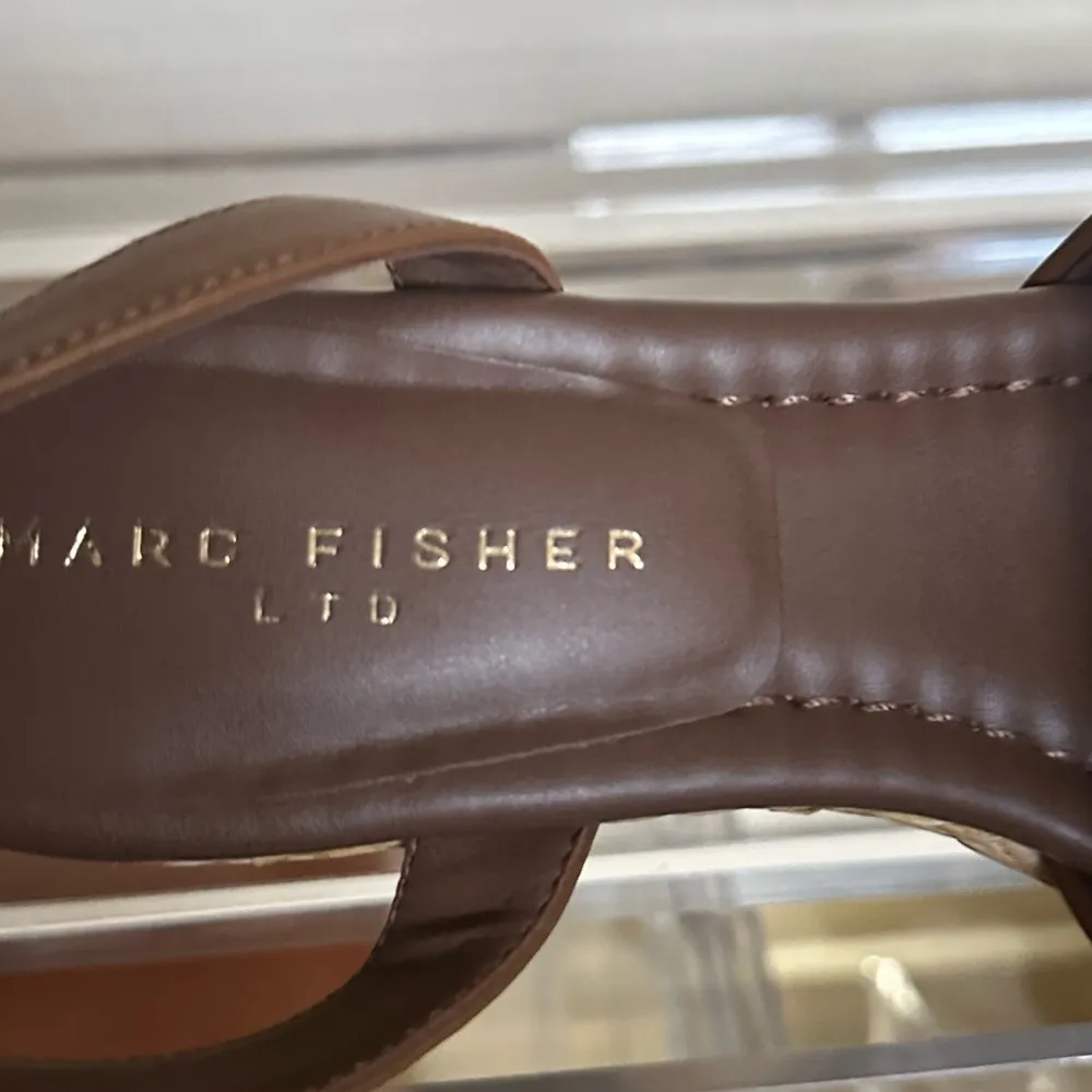 Marc Fisher NEW  Brown Platform Espadrille Sandals - Image 8