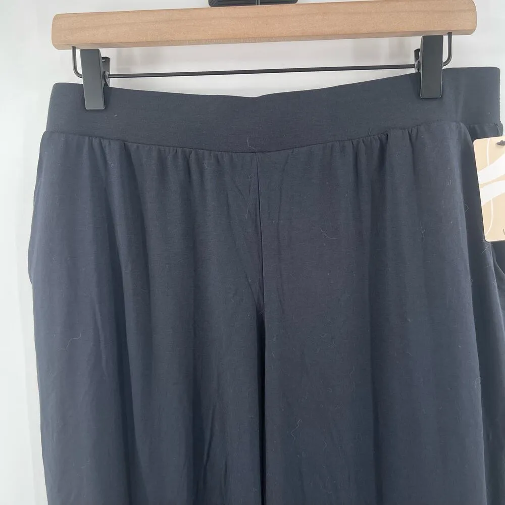 LIVELY Pants Size Small The All Day Wide Leg NWT Black Wide Leg Cropped Casual - Image 8