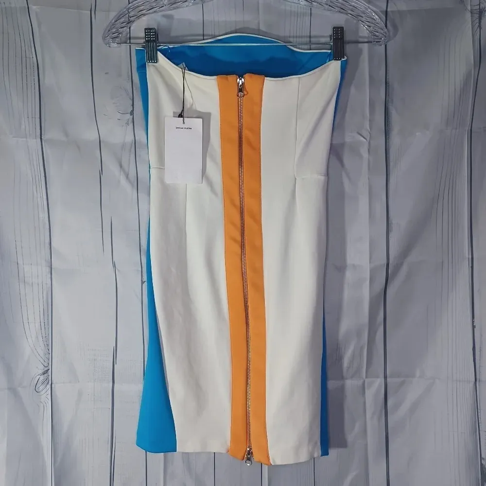 ZARA W&B collection bodycon dress NWT - Image 4