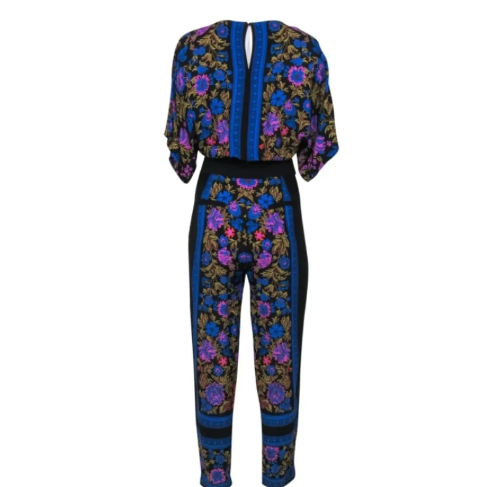 Anthropologie Scarf-Printed Jumpsuit - Image 6