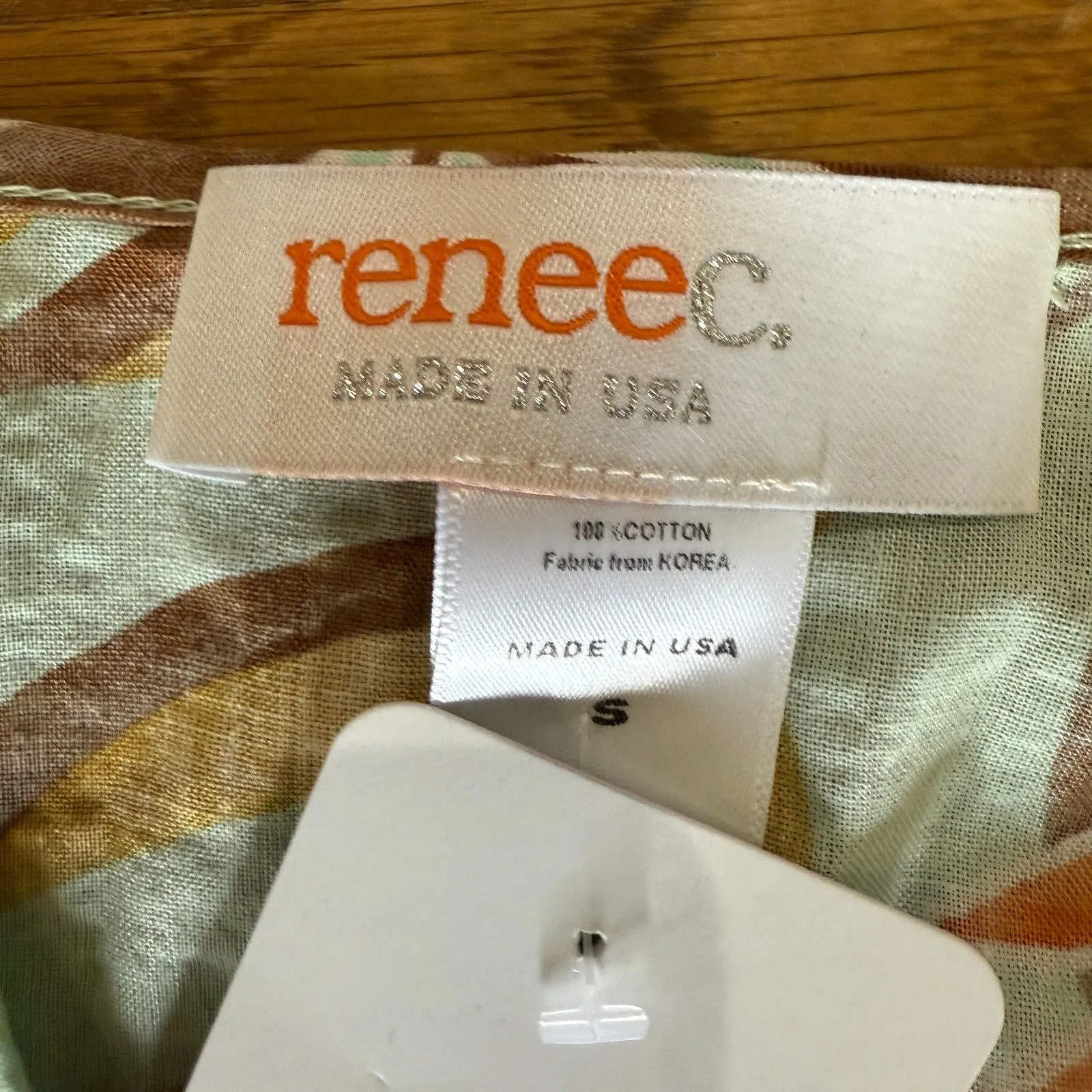 RENEE C. Tropical Kimono‎ Dress Small - Image 3