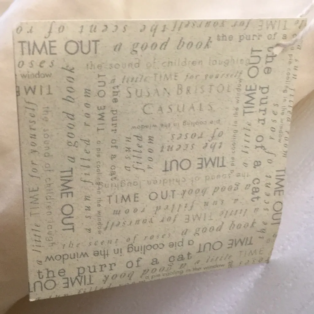 FINAL MARKDOWN Susan Bristol silk top medium - Image 5