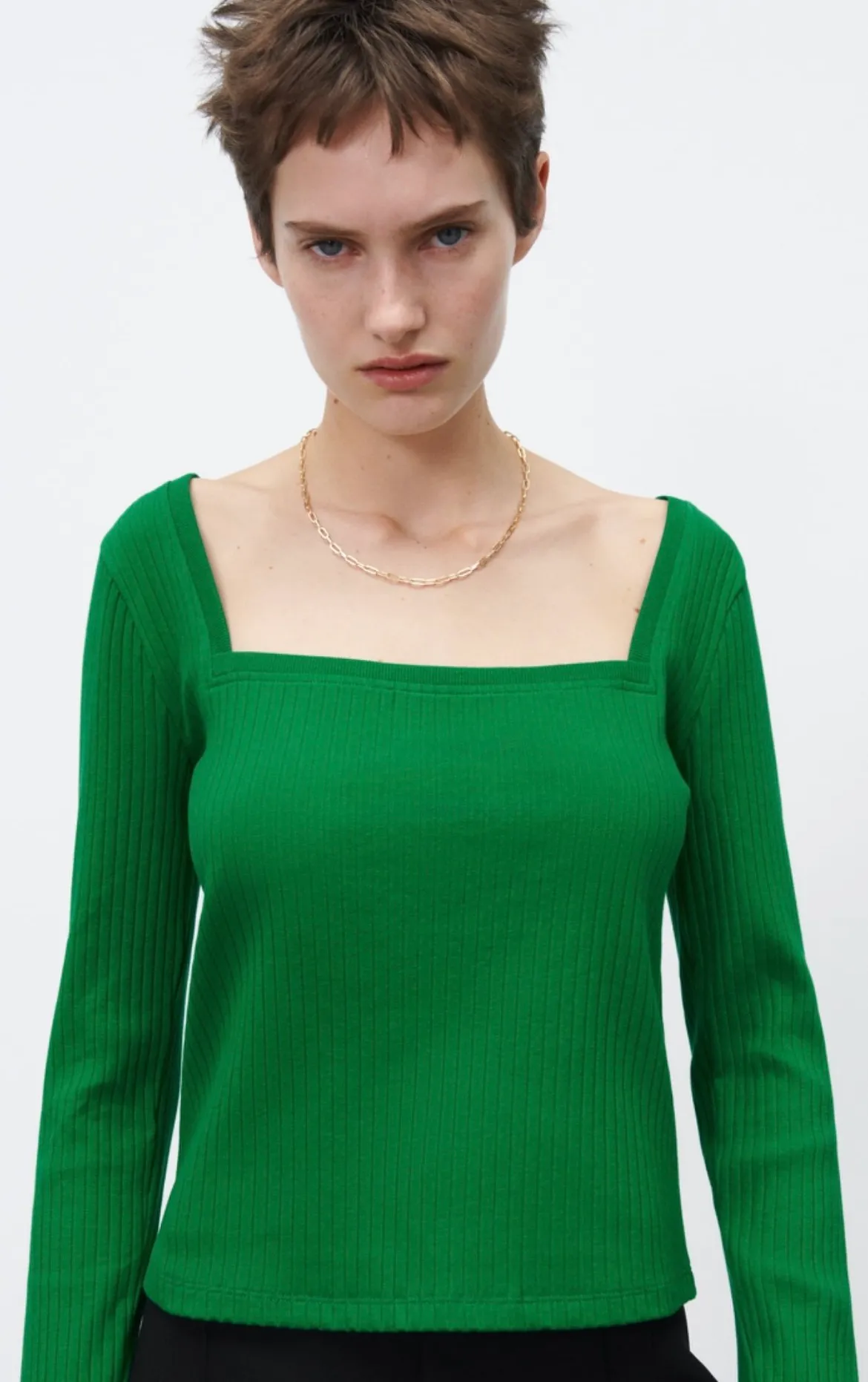 Square Neck Shirt - Image 4