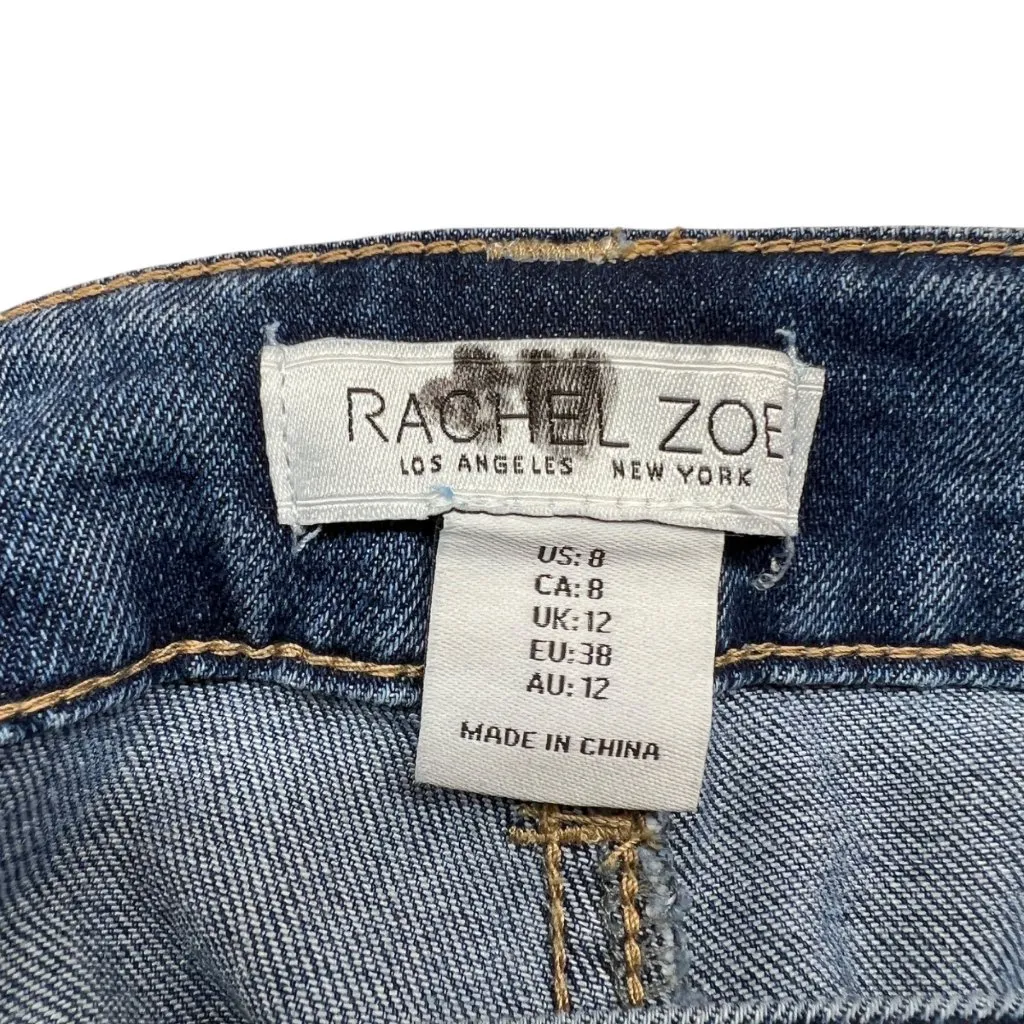 Rachel Zoe Hi-Rise Ankle Flare Jeans Dark Wash Size 8 NWT - Image 8