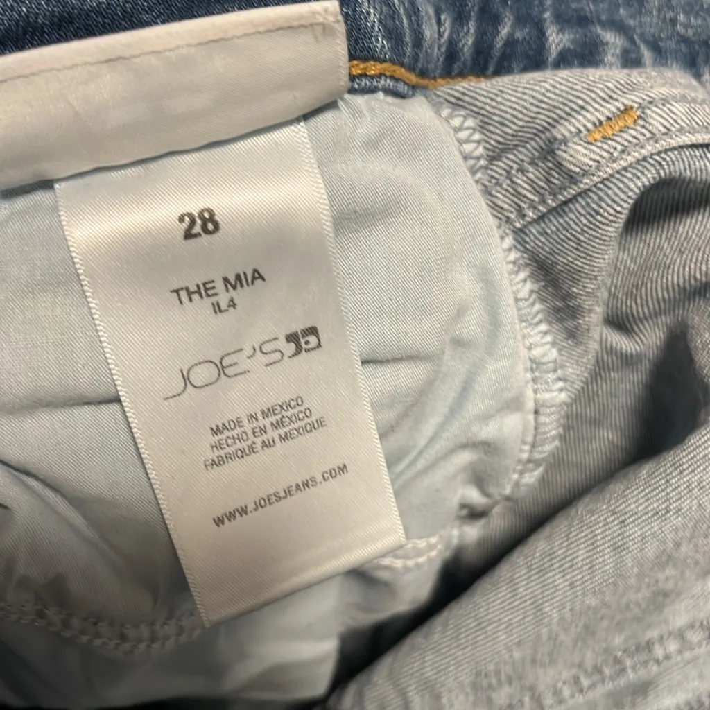 JOE'S JEANS The Mia High-Rise Wide-Leg Jeans, Size 28 - Image 10