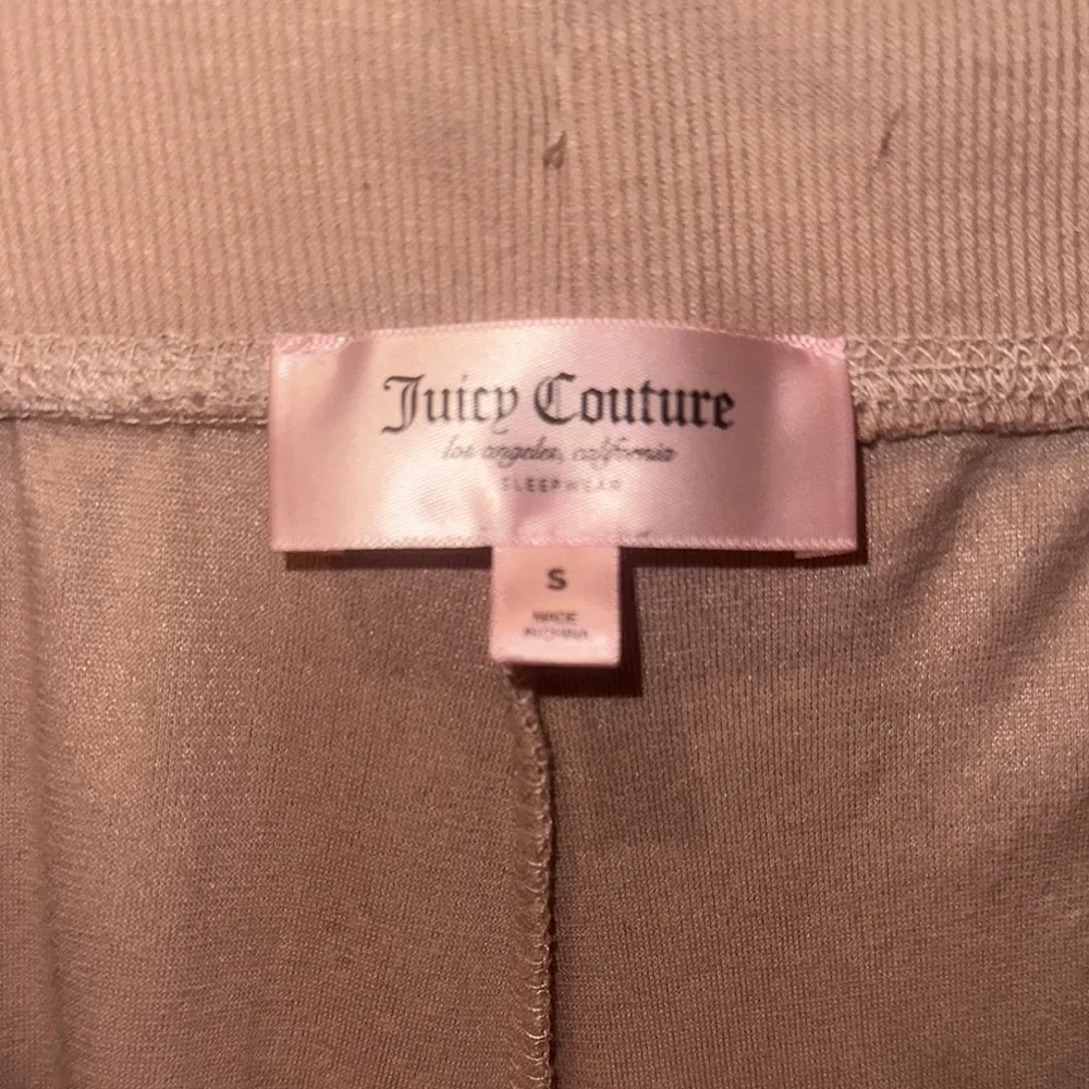 Juicy Couture Blush Velour Pants with Rhinestone Detail - Image 3