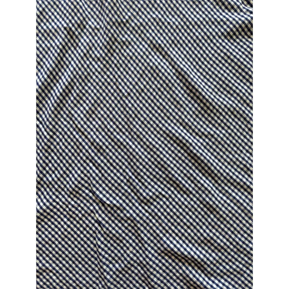 Jennifer Moore Womens Dress Size M Sleeveless Navy White Gingham Cottage Coastal - Image 5