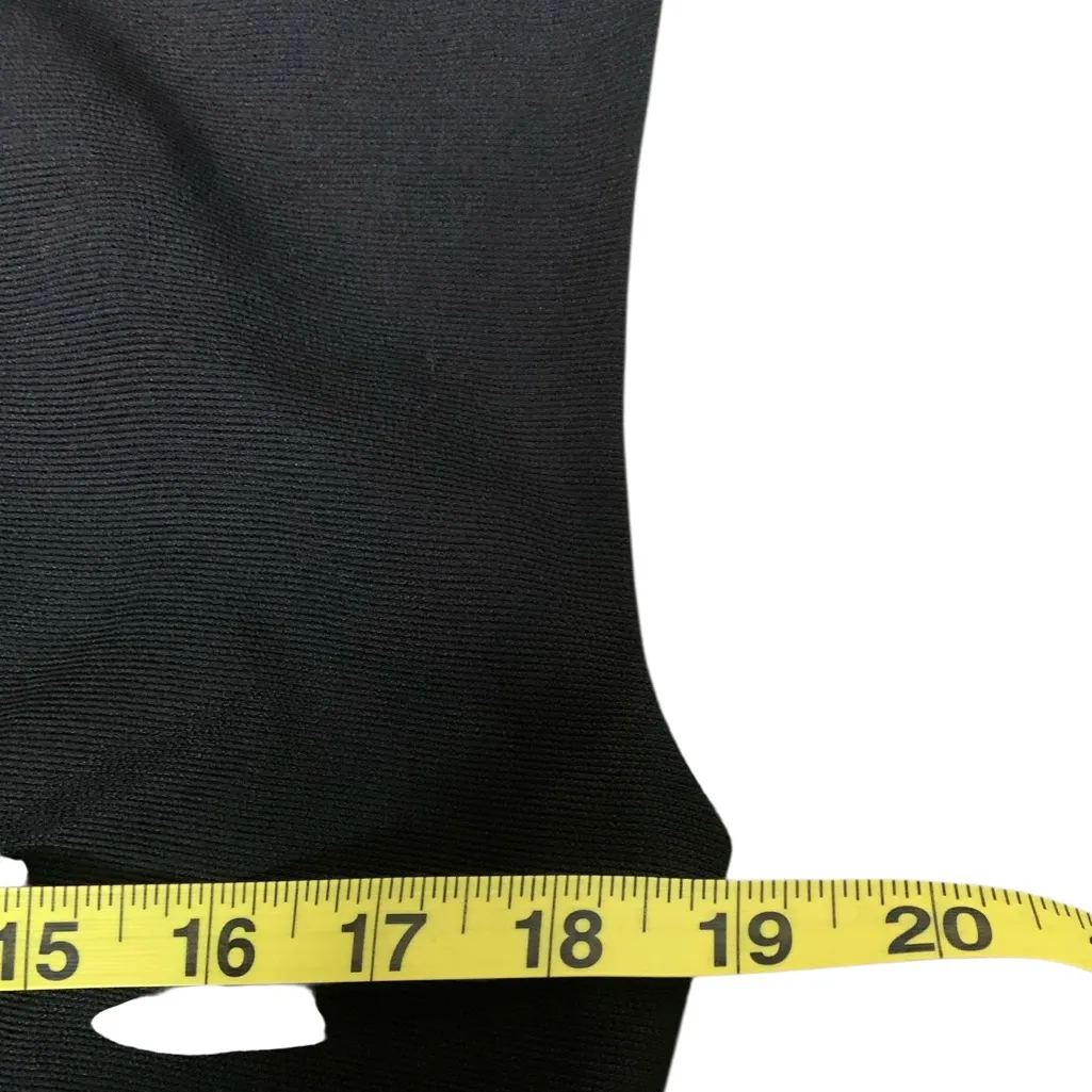 Hugo Boss Sz 8 Black Sheath Career Office Dress - Image 6