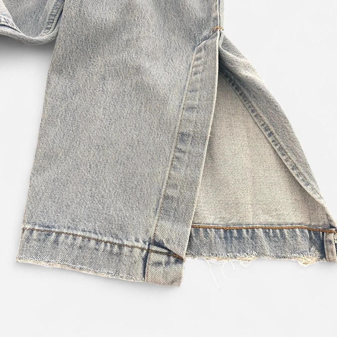 Reformation Wilder Sloan Wash High Rise Wide Leg Slit Hem Jeans – Sz 29 - Image 6