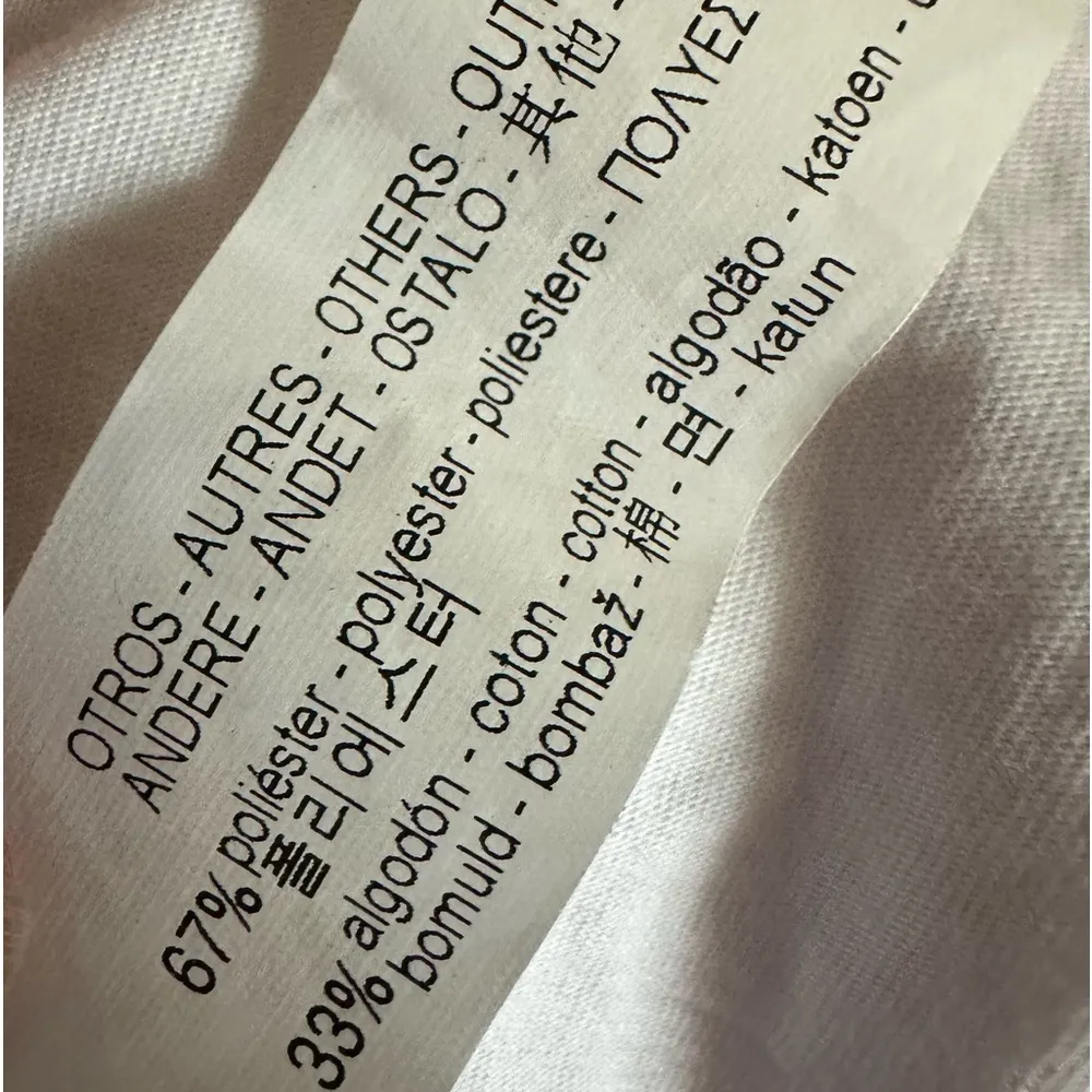 Zara Keyhole Snap Neckline Short Sleeve Tee Shirt Dress Face Print Womens Small - Image 5