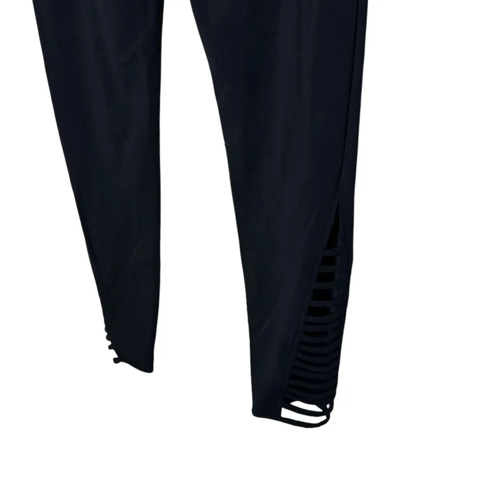 Chaser Side Cutout Detail Leggings - Black - Image 3