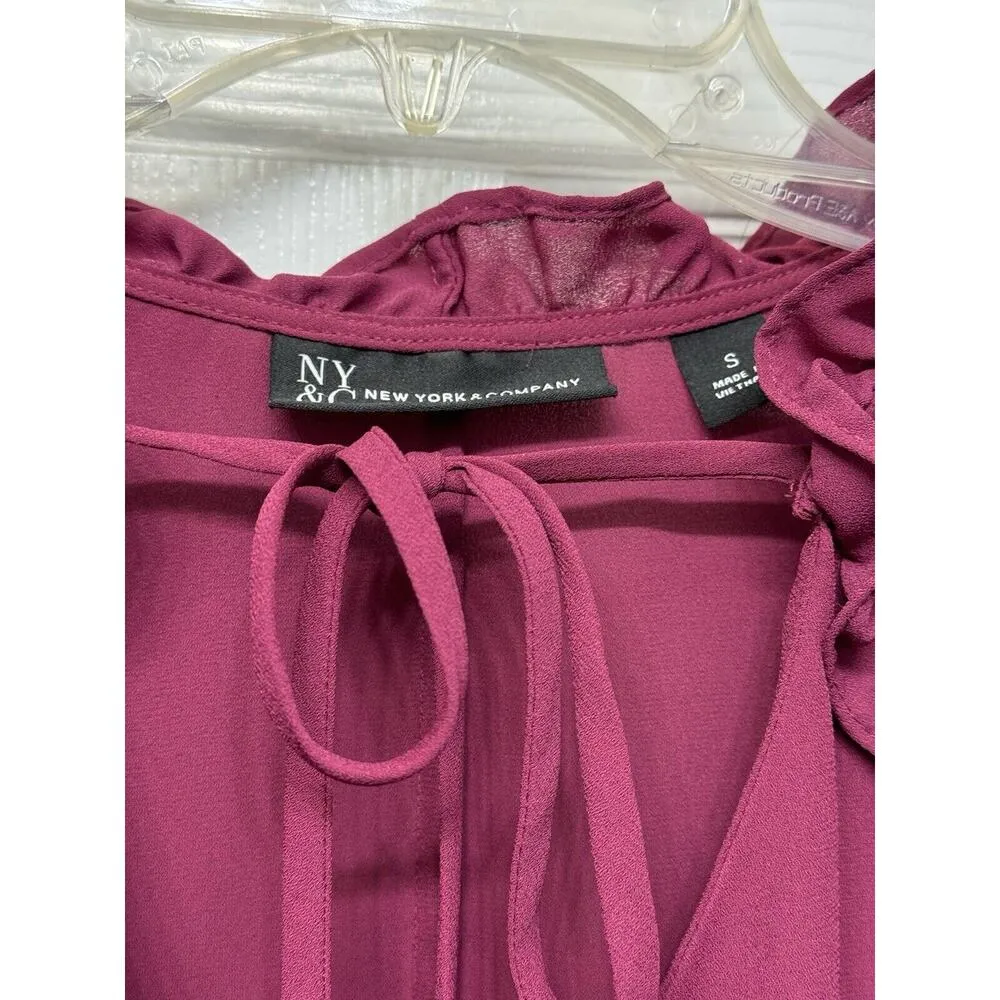 New York & Company Ruffle - Image 6