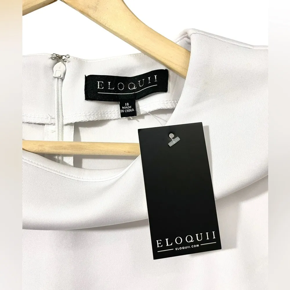 NWT  Flare Sleeve Scuba Plus Size Dress - Image 5