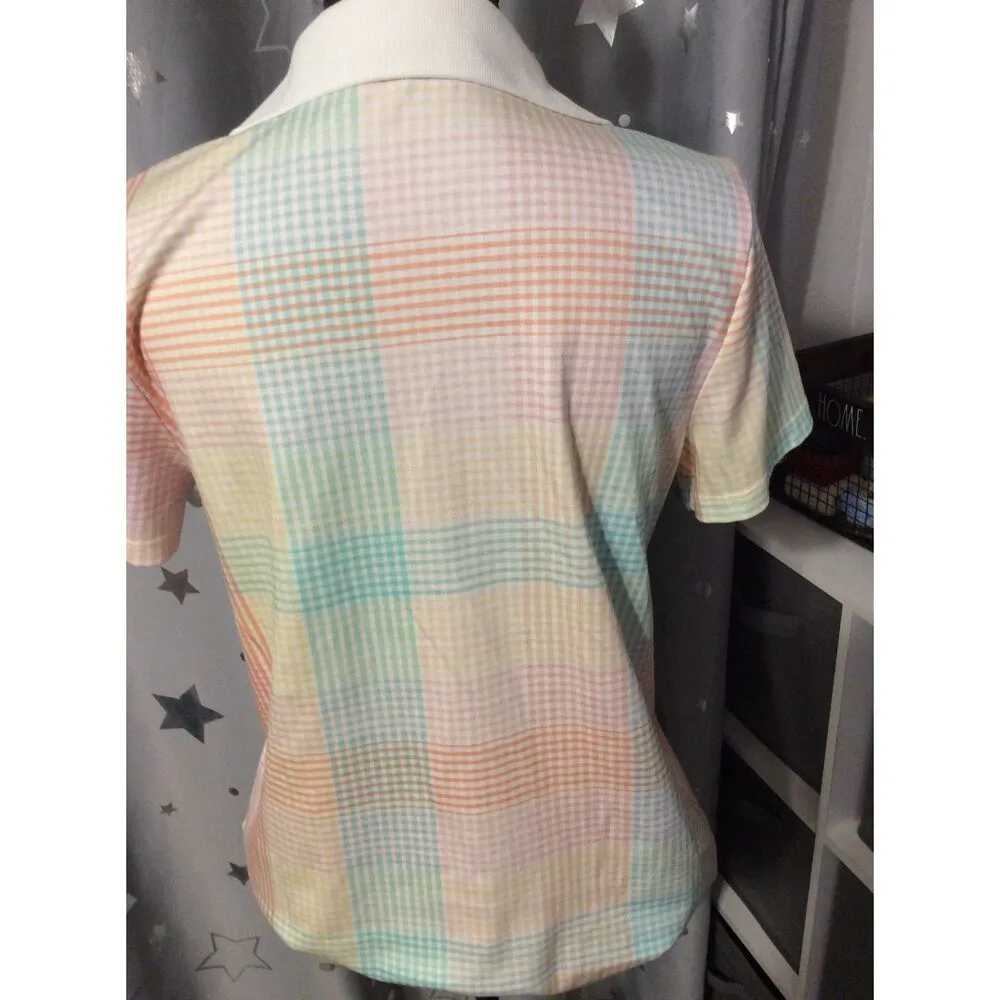 Land's End Pastel Checked Medium 10 - Image 6