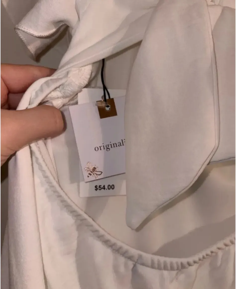 Dry Goods Originality White Dress - Image 2