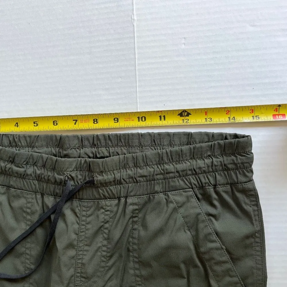 EMS Sz 4 Womens Green Hiking Mountain Pants Pull On‎ Elastic Waist Pockets - Image 12