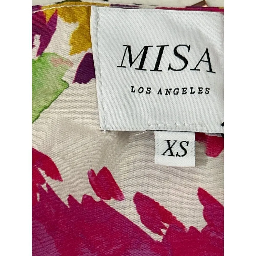 Misa Los Angeles Alec Dress in Flora Splash XSmall Womens Mini Floral - Image 7