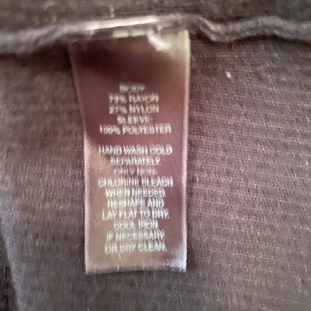 WHITE HOUSE BLACK MARKET| Black Short Chiffon Sleeve Sweater. Size S - Image 9