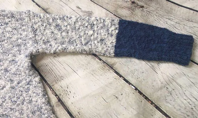 Marble Colorblock Sweater - Image 8