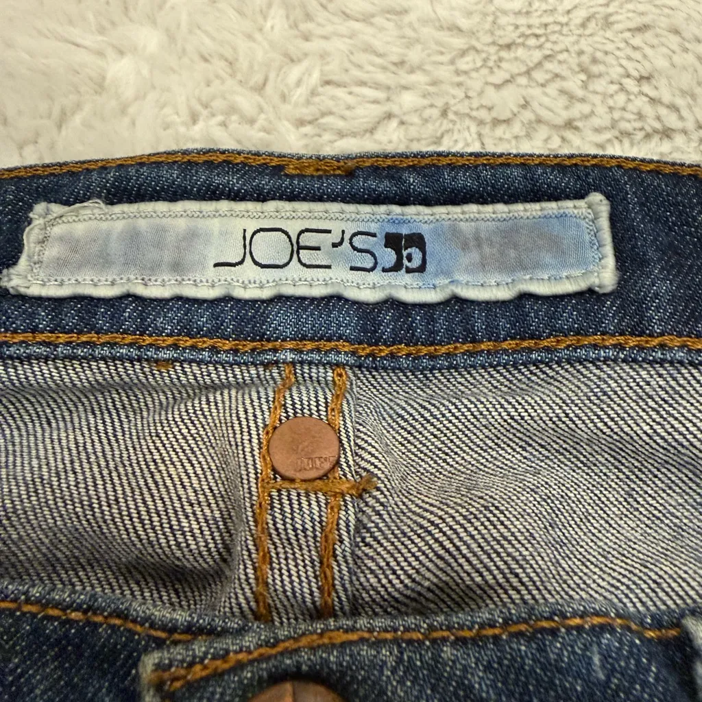 Joplin" Style Dark Blue Bootcut Flare Denim Jeans Size 30 - Image 4