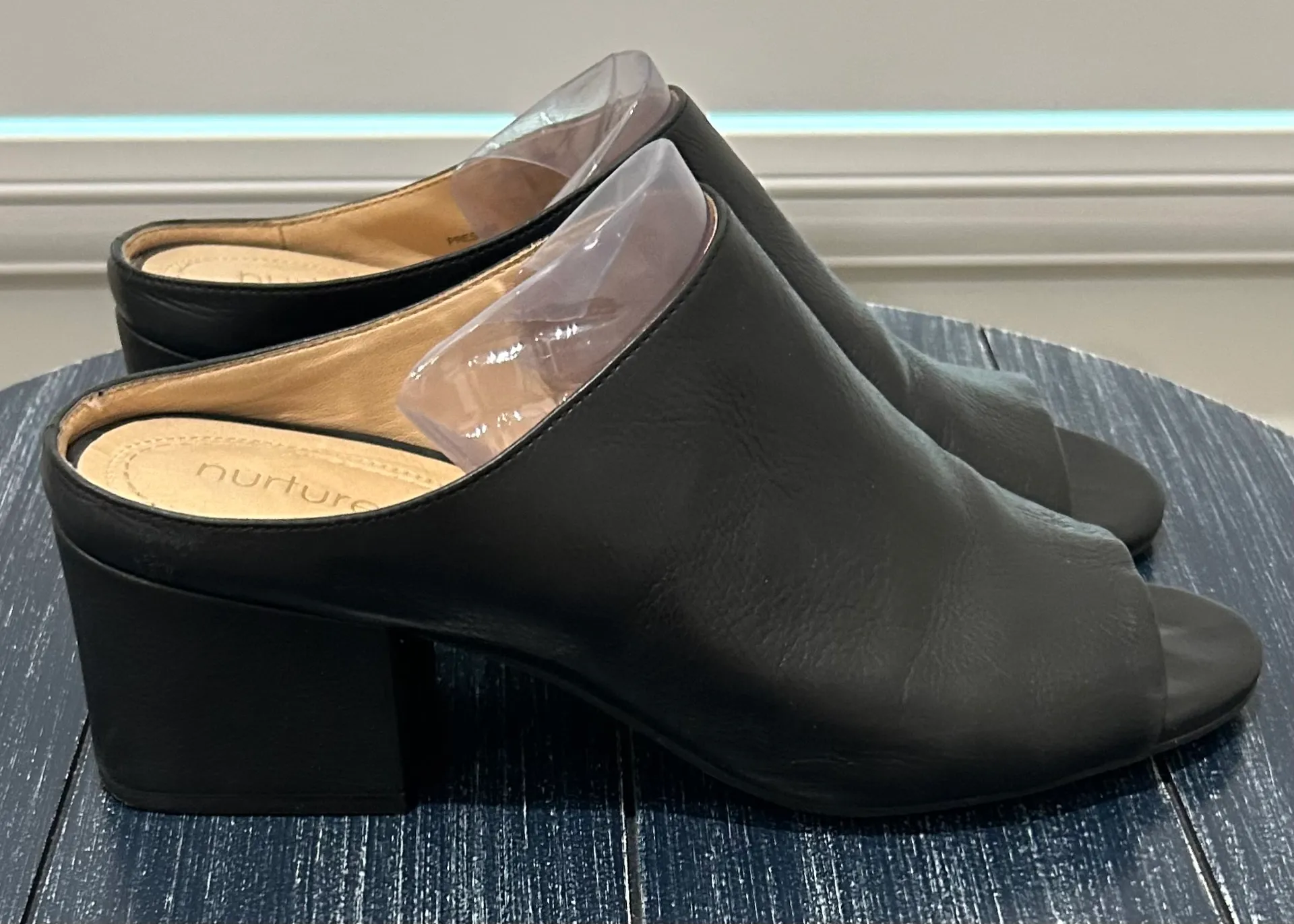 Nurture Preslea Heeled Mules Black Size 8.5 - Image 6