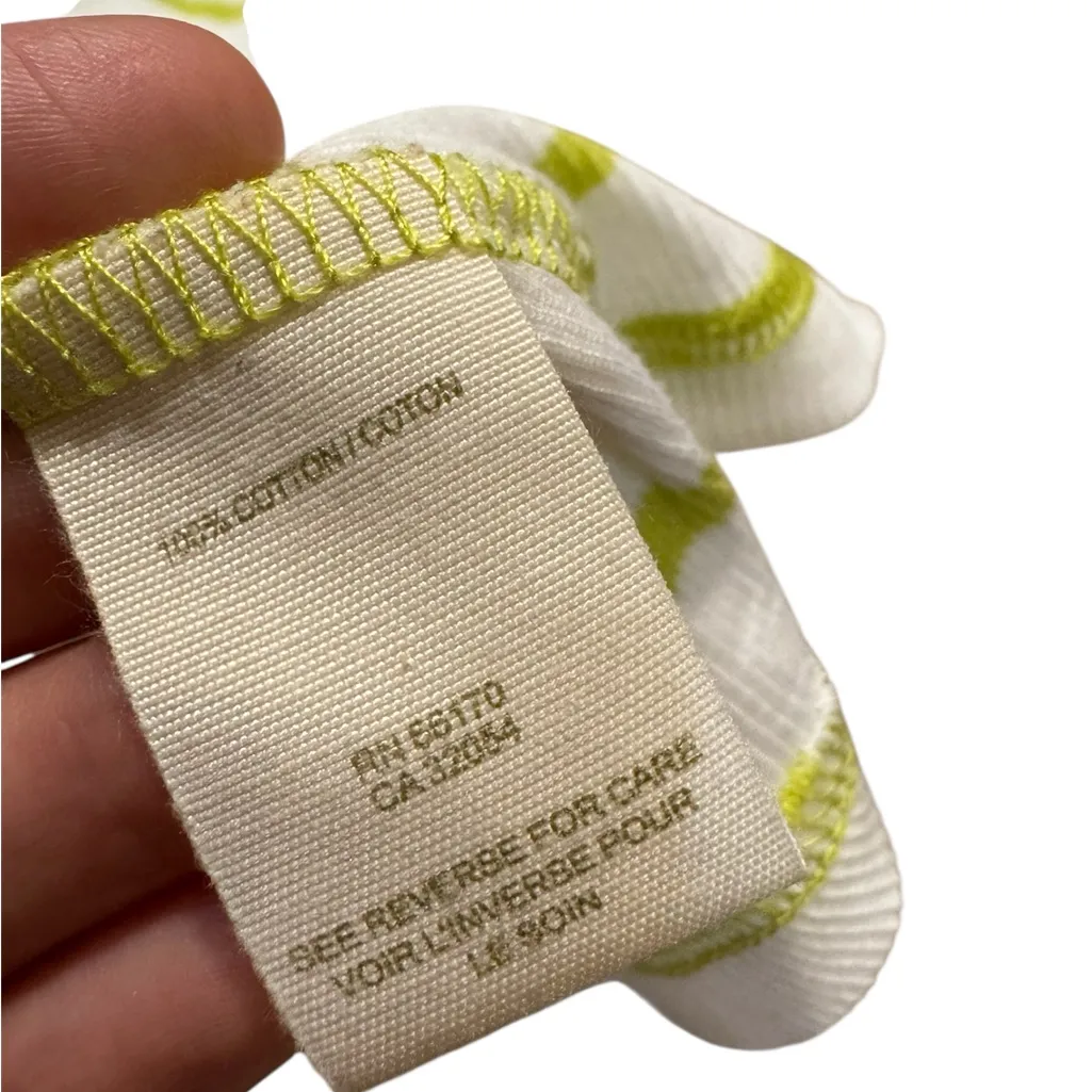 Free People Y2K Striped Sleeveless Beach Tunic Swim Cover-Up Size S - Image 3