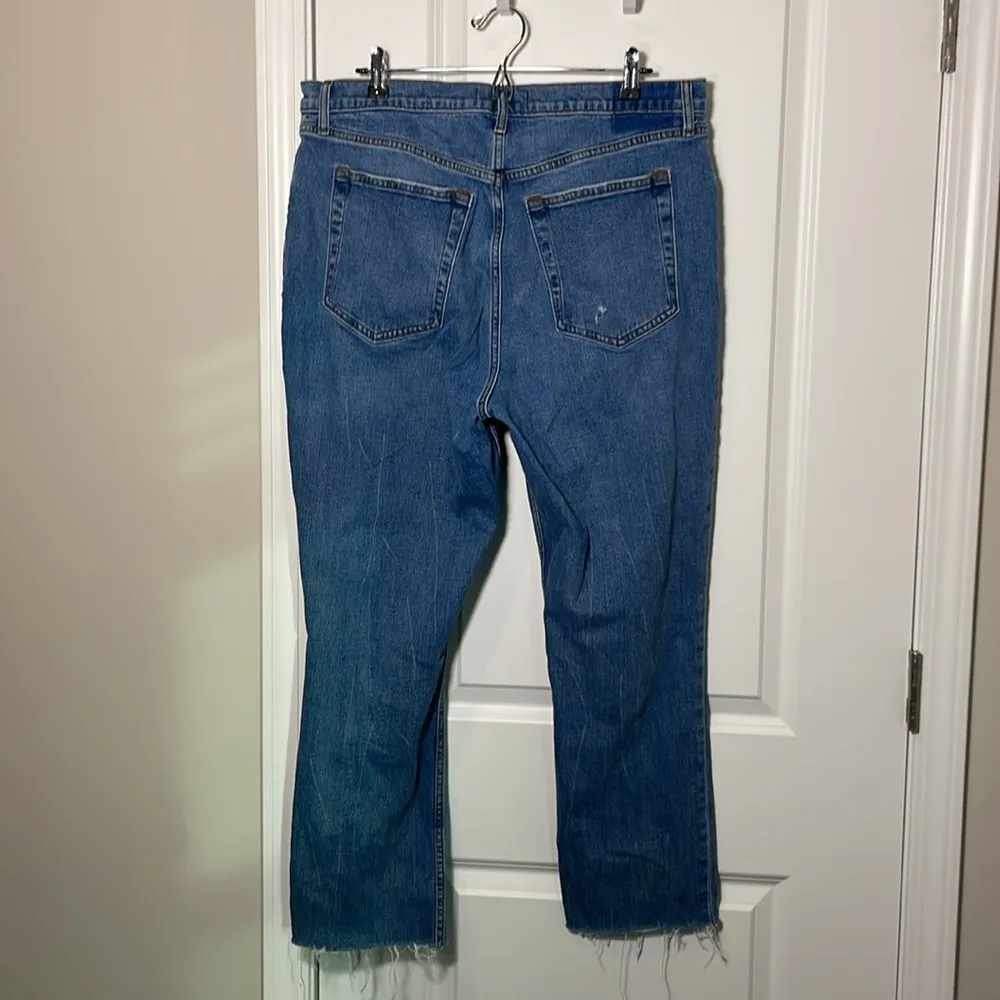 Abercrombie 90s slim straight ultra high rise jeans - Image 5