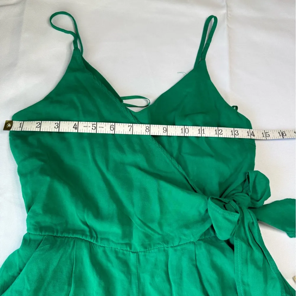 One Clothing Green Spaghetti Strap Jumpsuit - Image 5