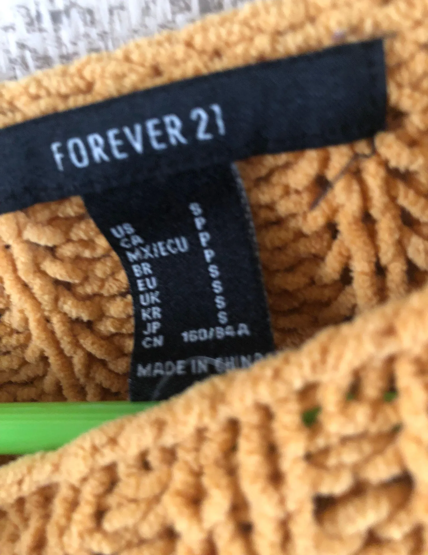 Forever 21 Mustard Sweater - Image 2