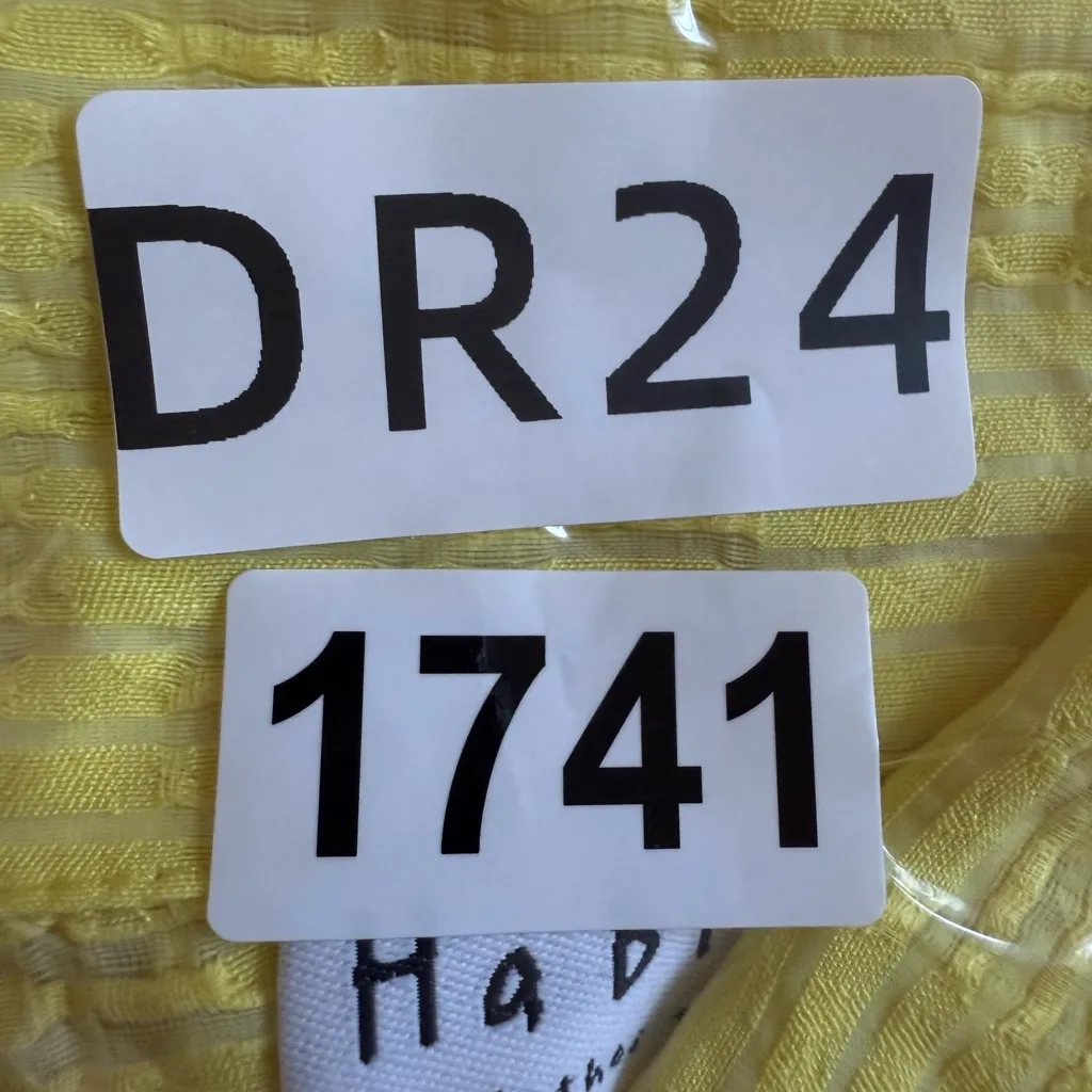 Habitat Yellow Wearable Art Blouse Shirt Top Artsy Unique size M - Image 6