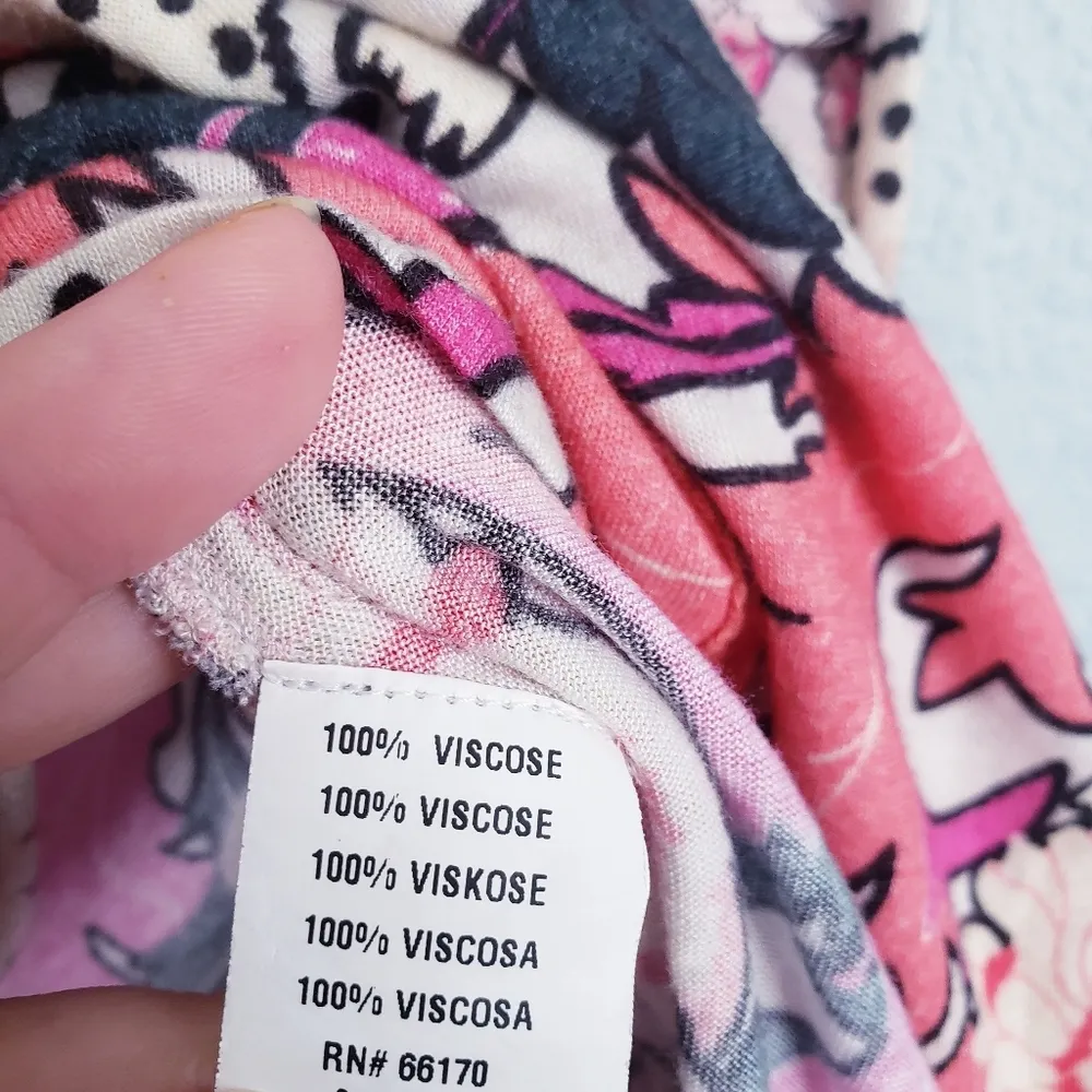 Anthropologie Conditions Apply Floral Ruffle Shirt - Image 6