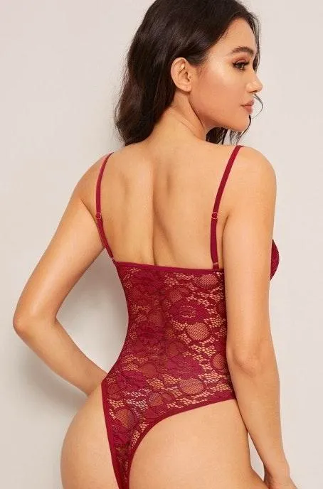 Shein Lace Teddy Bodysuit - Image 2