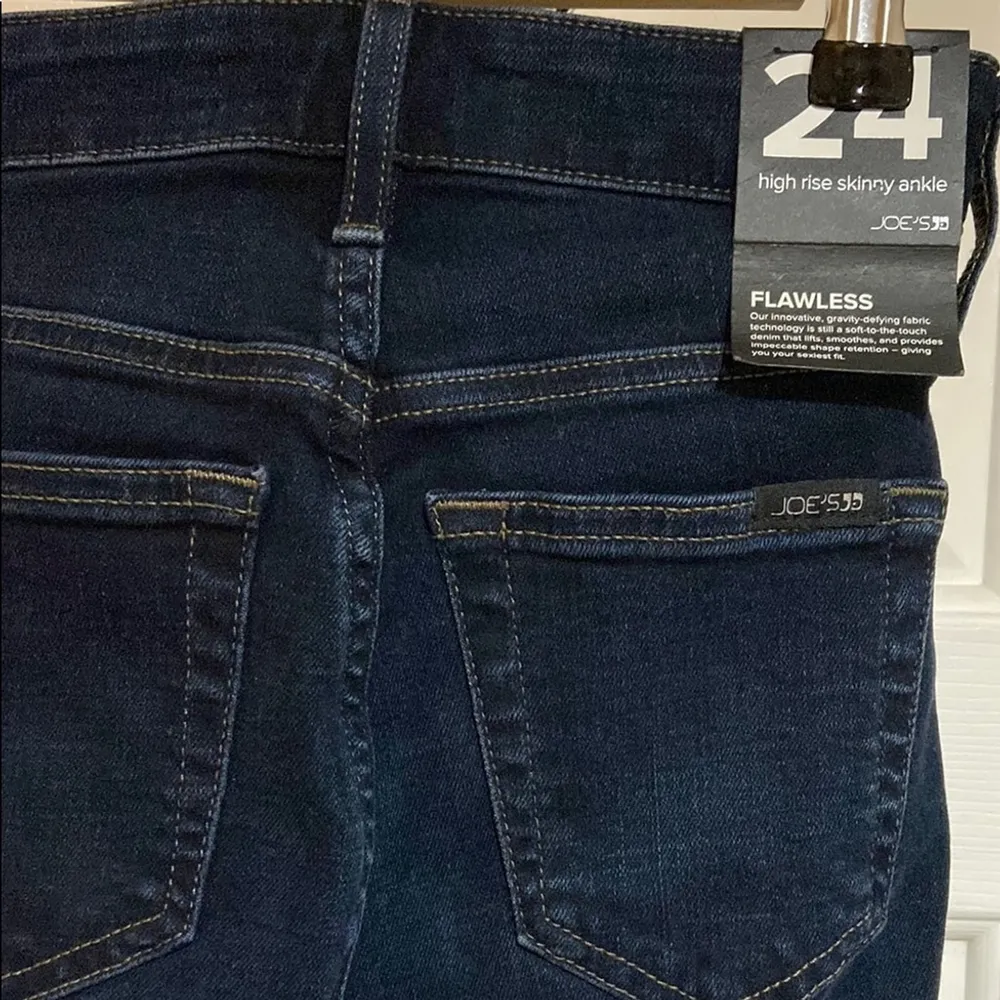 Joe's Jeans High Rise Blue Denim - Image 3