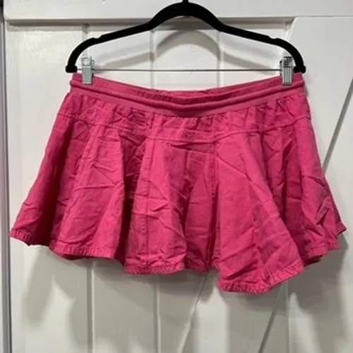 Daily Practice Womens Micro Skirt Medium Y2K Barbie Ballet Core Fairy Cheeky Pink - Image 4