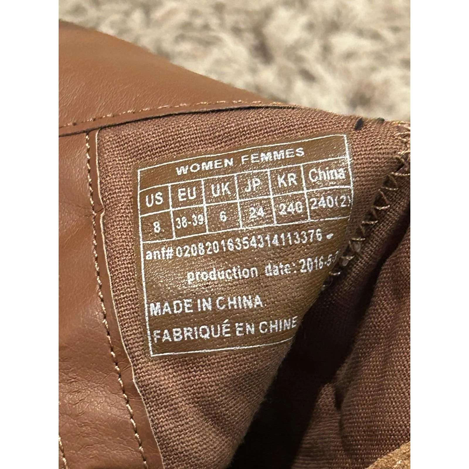 VtG Hollister Brown Slouchy Leather Western Cowboy Boots Stitching 8 - Image 12