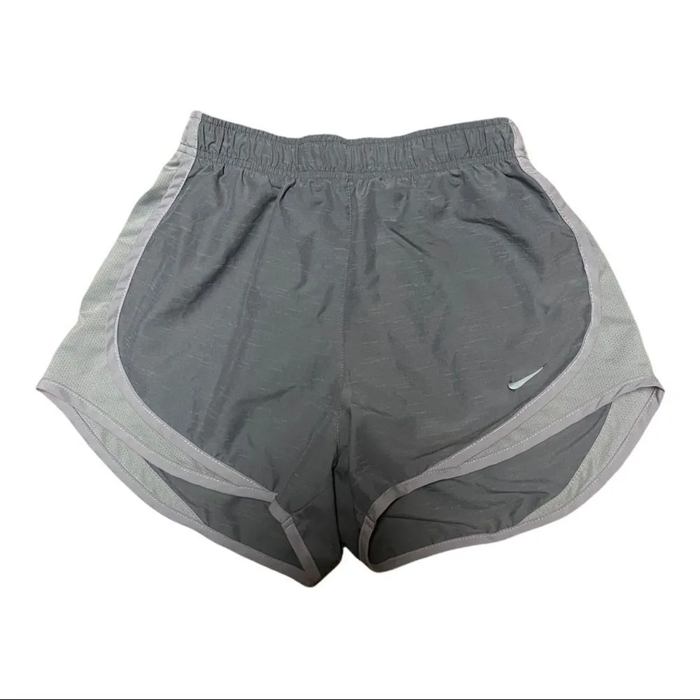 Nike Athletic Striped Running Shorts Grey Small - Image 16