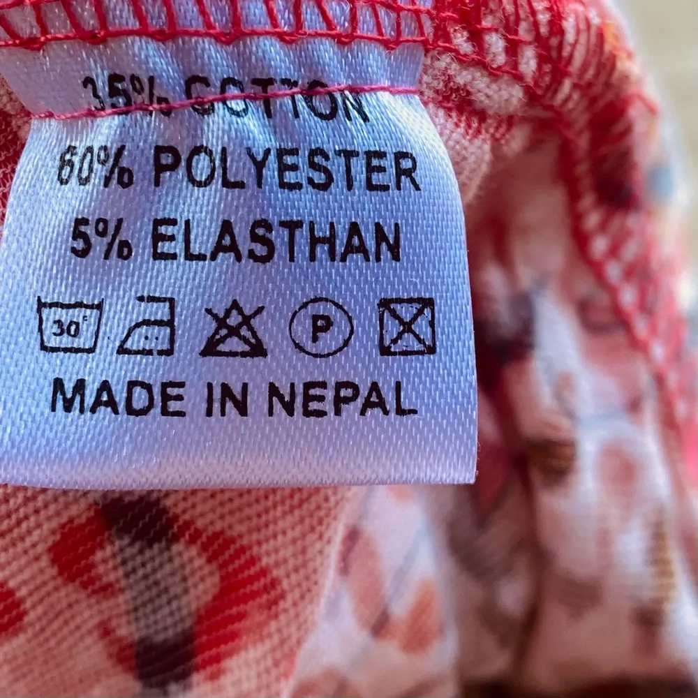 Yak n Yeti Dolman Sleeve Top Orange Size L - Image 16