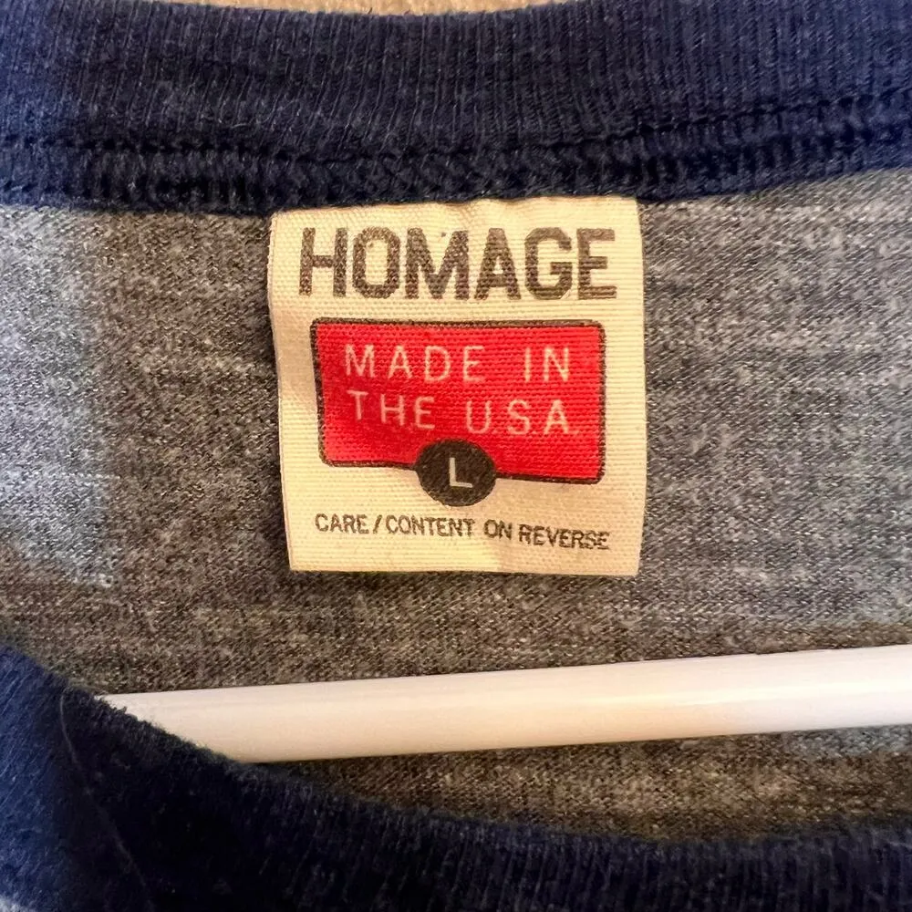 Women's Homage Cleveland Indians Baseball Vintage Raglan T - Image 4