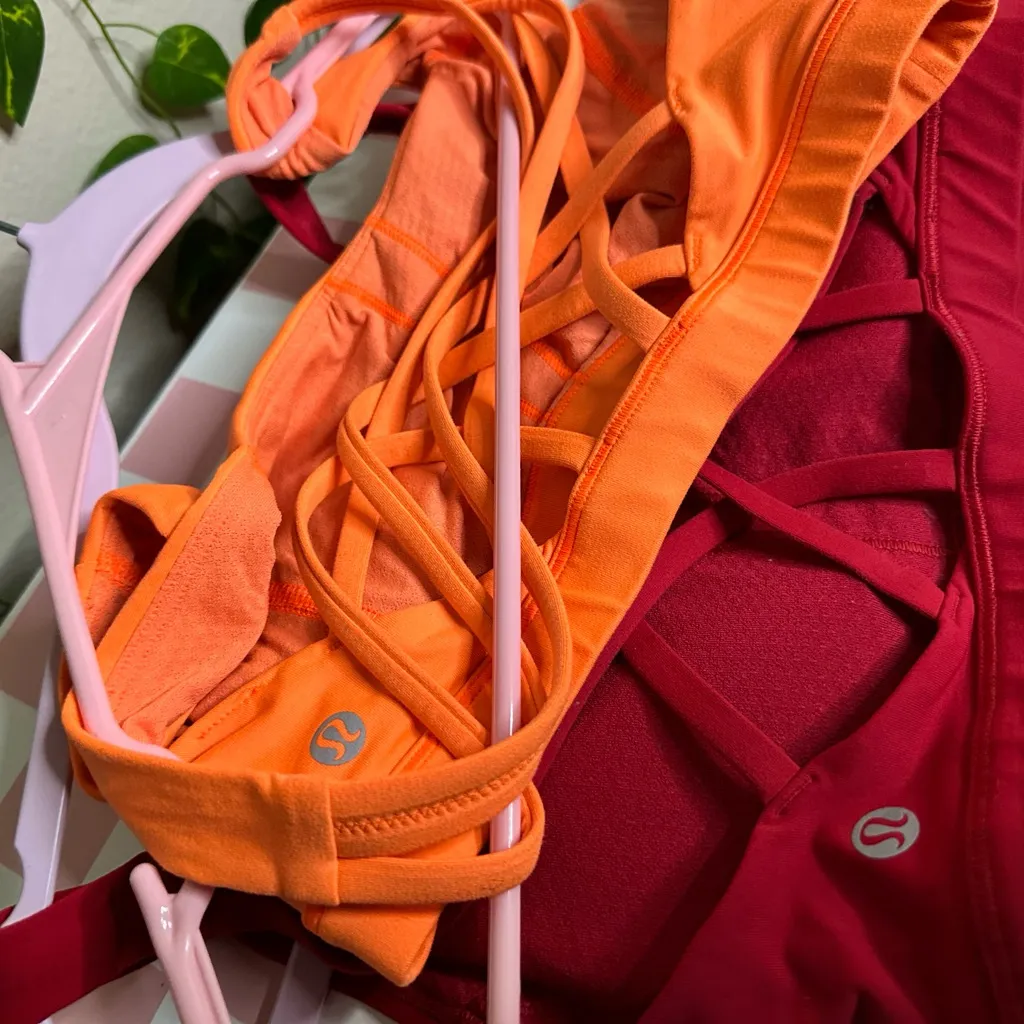 Womens lululemon sports bra bundle size 4 - Image 4