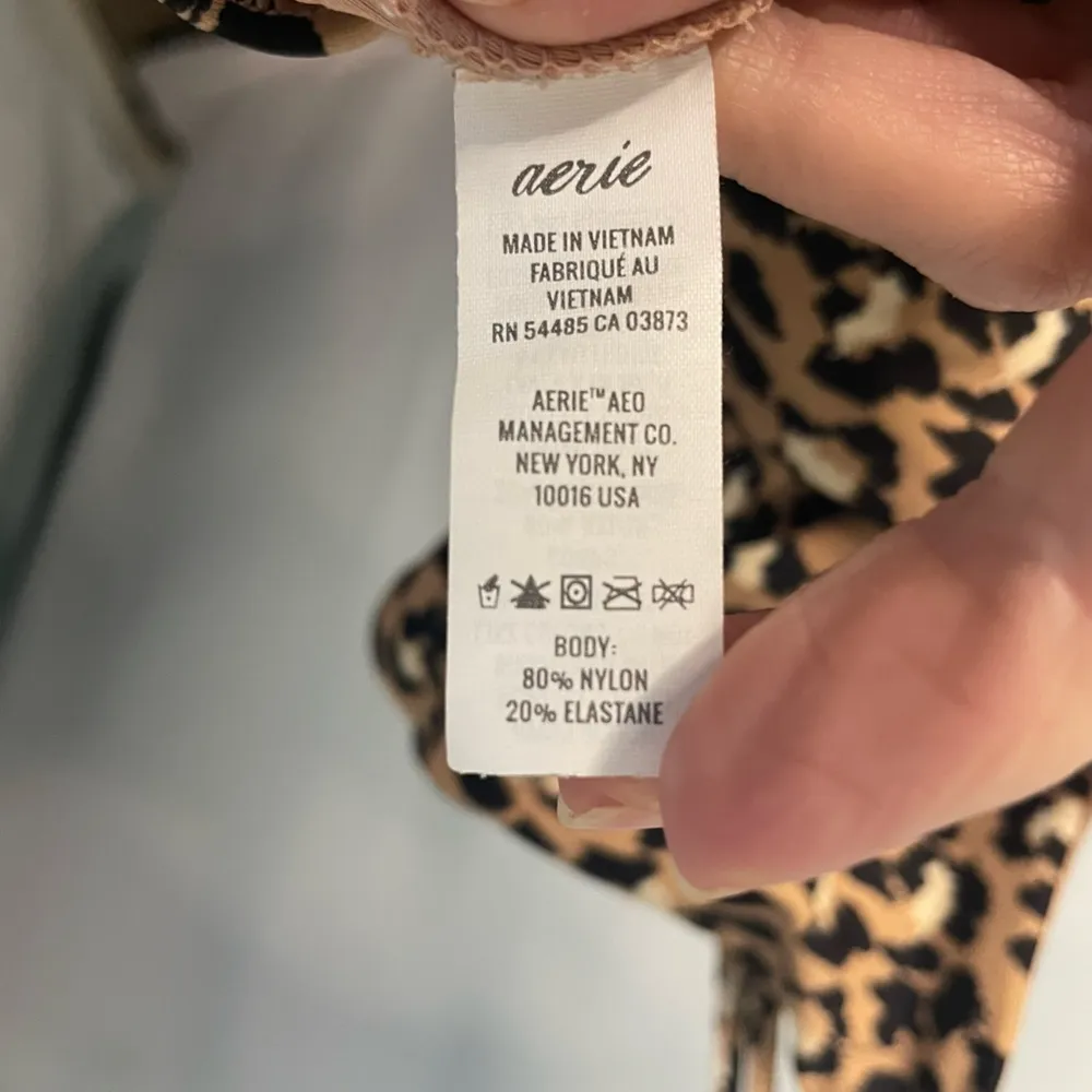 Aerie Leopard Full Coverage One‎ Piece Swimsuit | XS LONG - Image 4