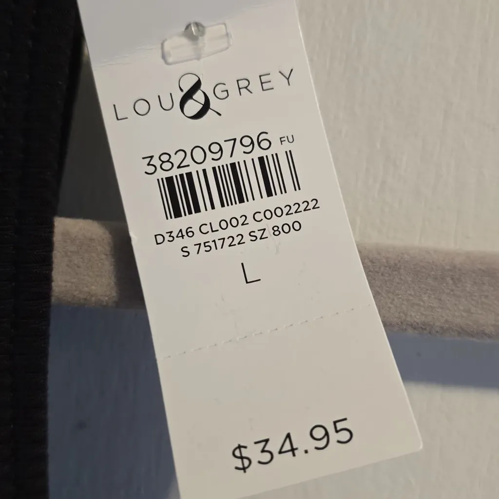 Lou & Grey Black Ribbed Tank Top - Image 8