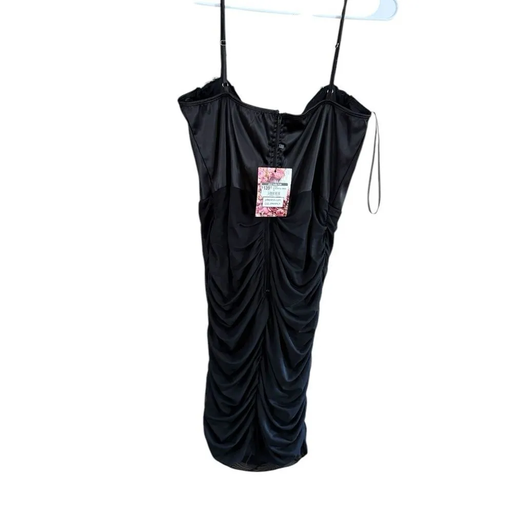 Jolie Paris Ivy Corset Dress XL Black Crystal NWT - Image 4
