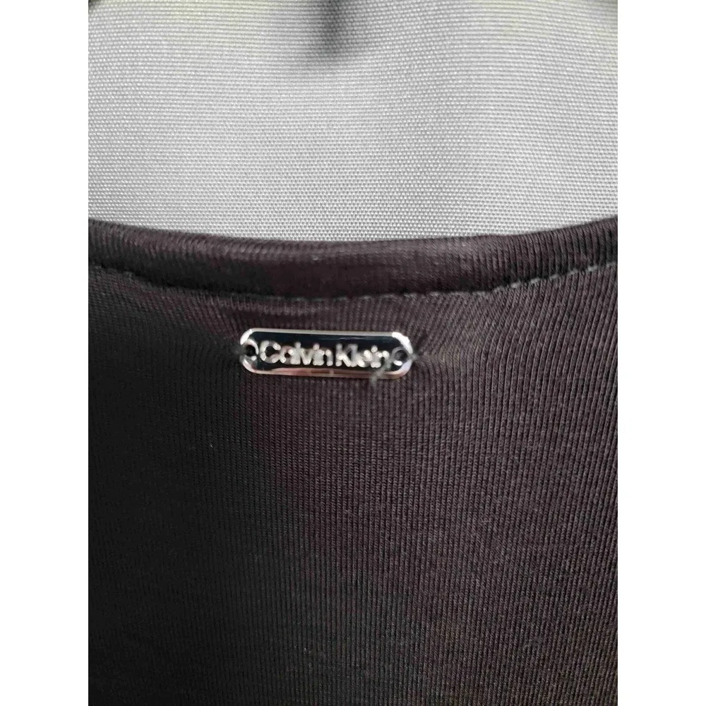 Calvin Klein Sleeveless V-Neck Drawstring Swimsuit Cover-Up Swimwear Size s b35 - Image 6