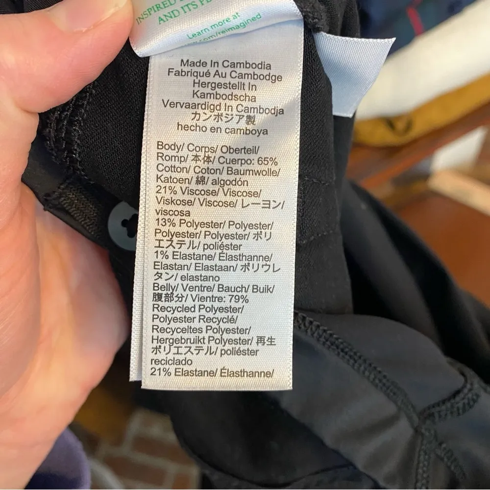 J. Crew Black maternity jean in signature stretch size 30 classic neutral office - Image 5