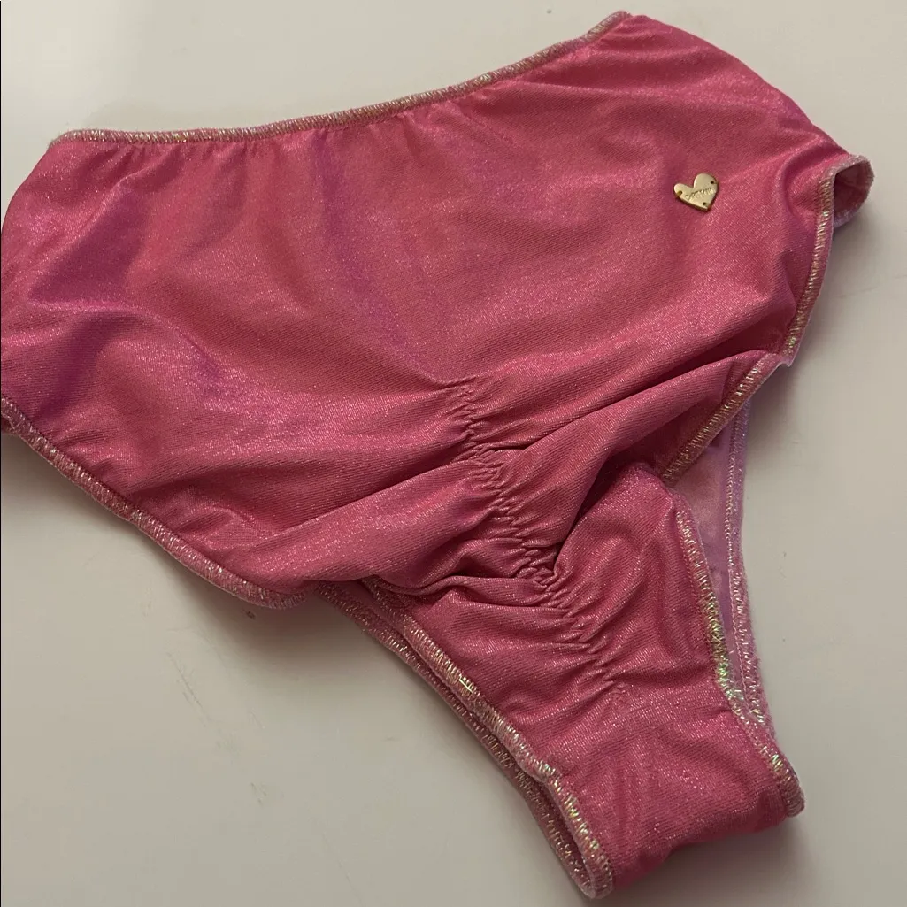NWT Capittana Giselle Shine High-Waisted Bikini Bottoms Small Anthropologie - Image 5