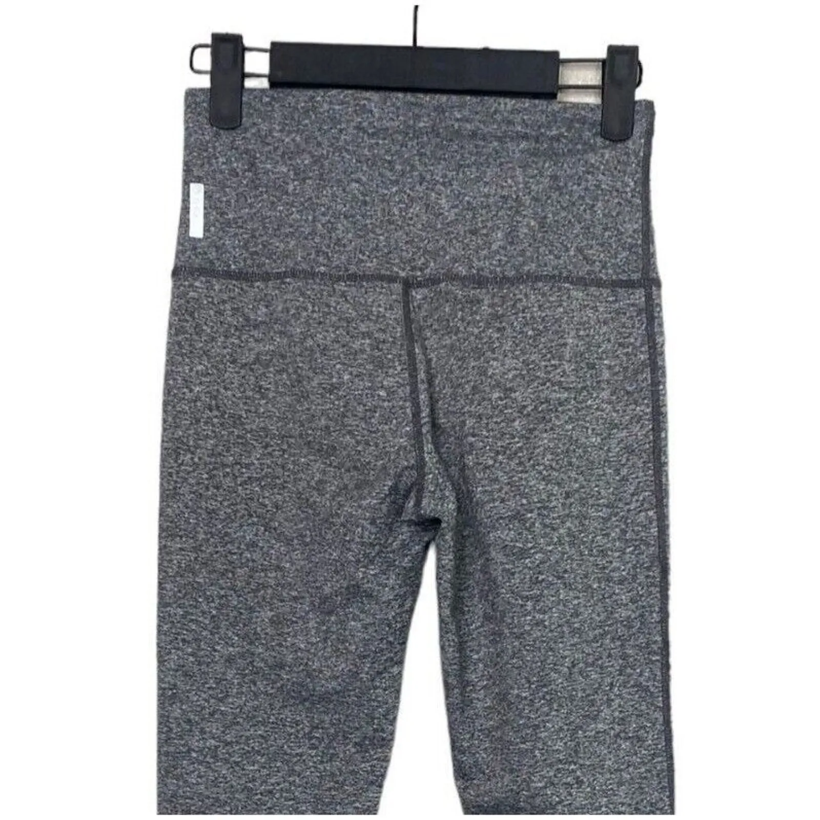 Zella Capri Crop Athletic Mid Rise Legging Pants Spandex Hidden Pocket XS Grey - Image 5